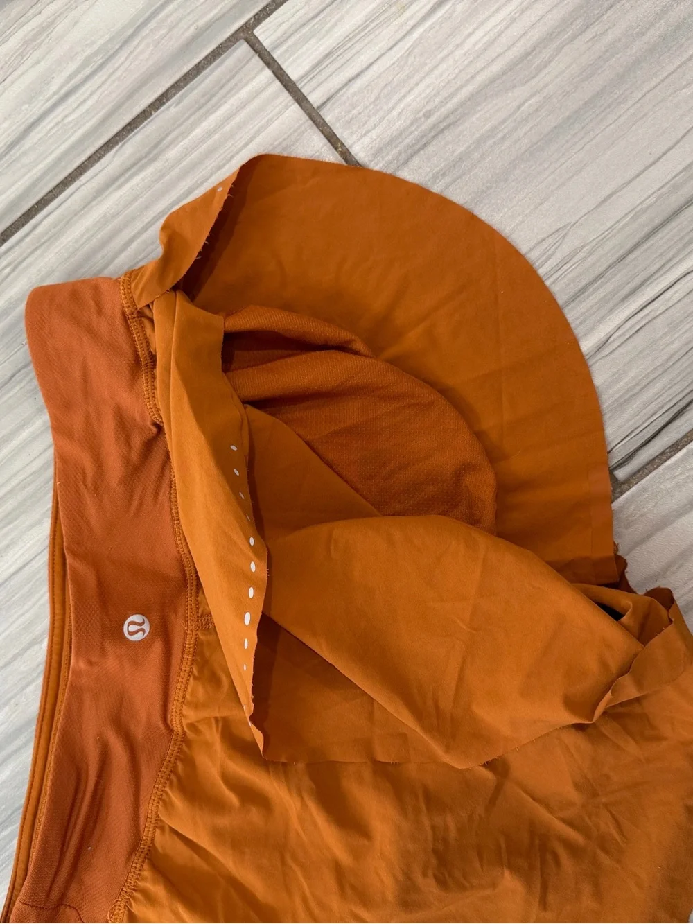 Women’s Active Shorts in Rust Orange